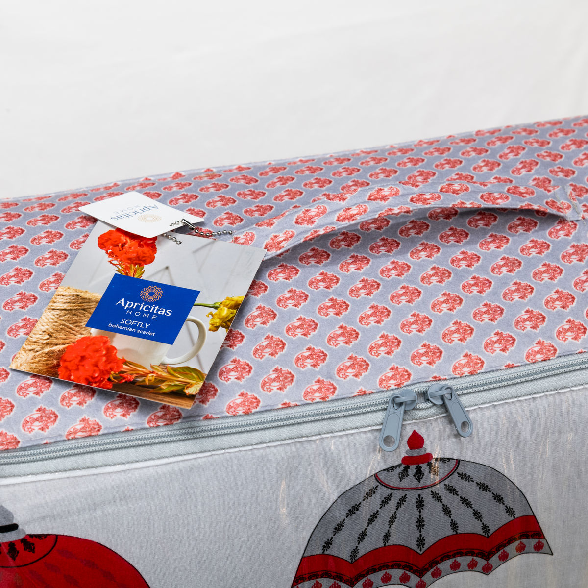 Фото Комплект постельного белья Softly art. Bohemian Scarlet в интернет-магазине HP Linen