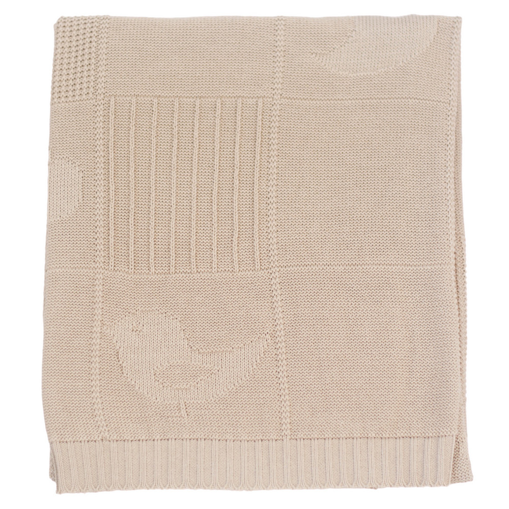 Фото Вязаный плед Bunny в интернет-магазине HP Linen