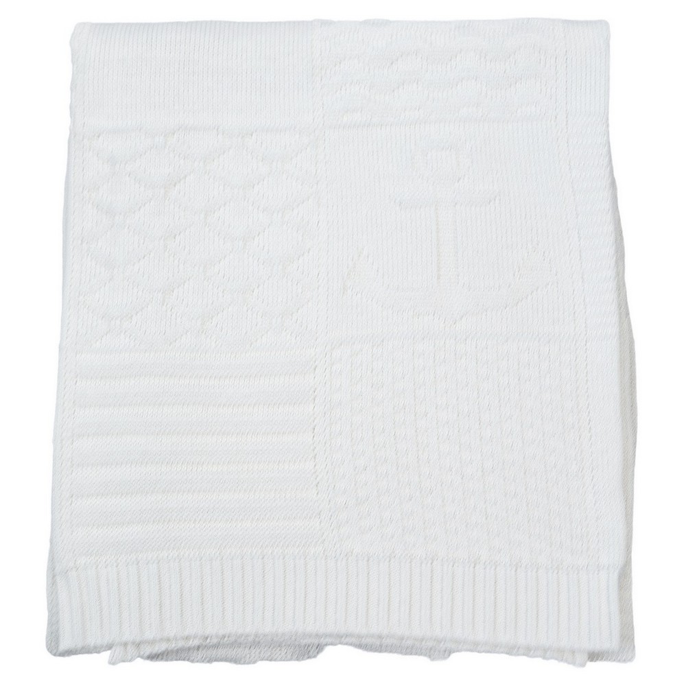 Фото Вязаный плед Fish в интернет-магазине HP Linen