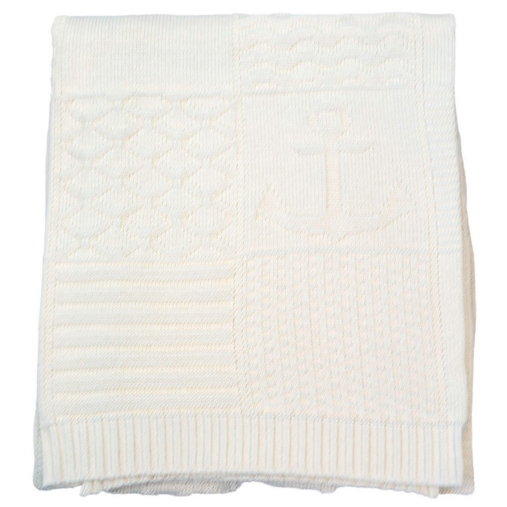 Фото Вязаный плед Fish в интернет-магазине HP Linen