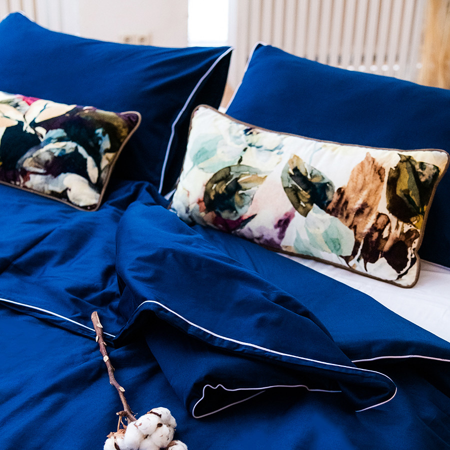 Фото Комплект постельного белья Lace art.Blue в интернет-магазине HP Linen