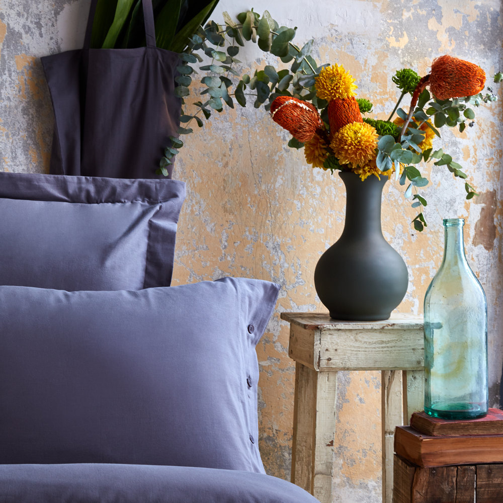 Фото Комплект постельного белья Essential with Bag art. Anthracite в интернет-магазине HP Linen