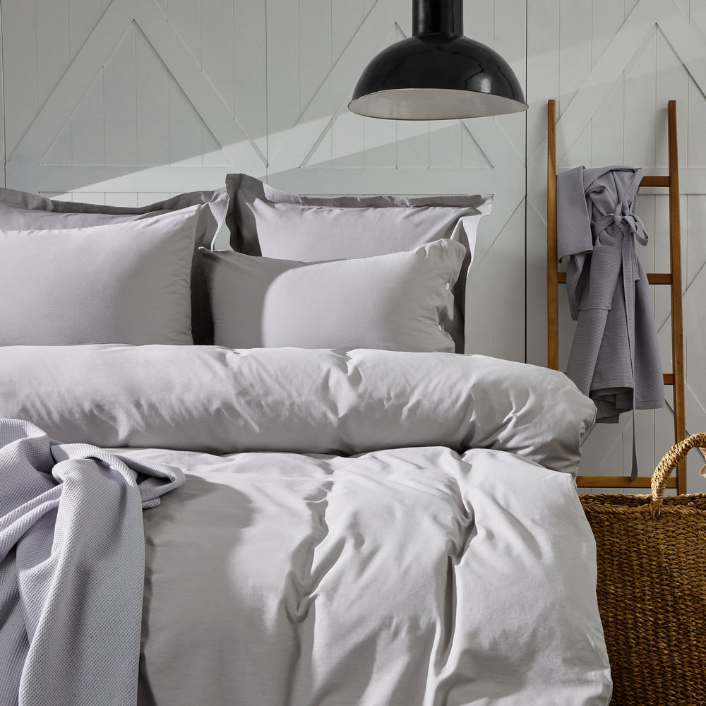 Фото Комплект постельного белья Essential art. Gray в интернет-магазине HP Linen