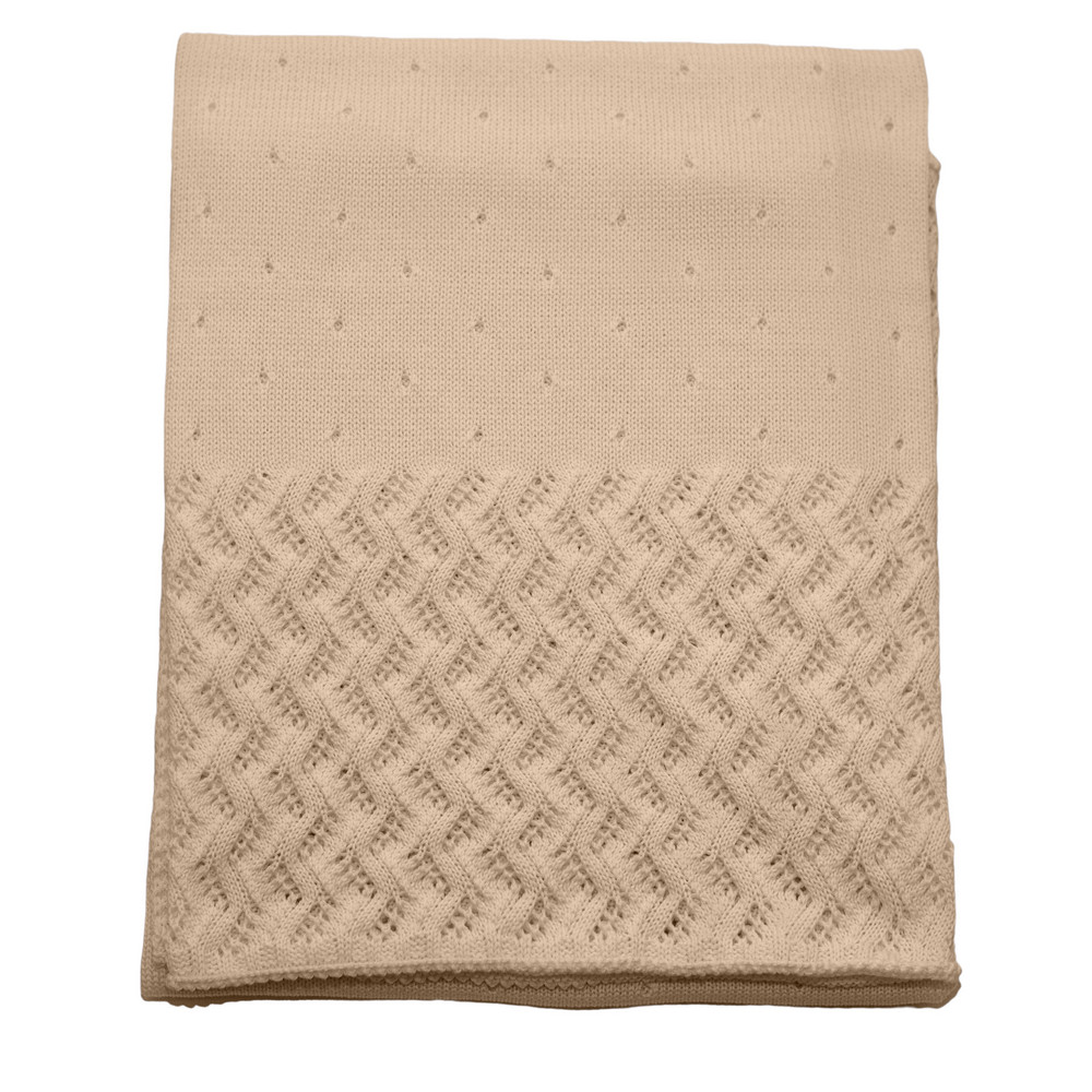 Фото Вязаный плед Lace в интернет-магазине HP Linen
