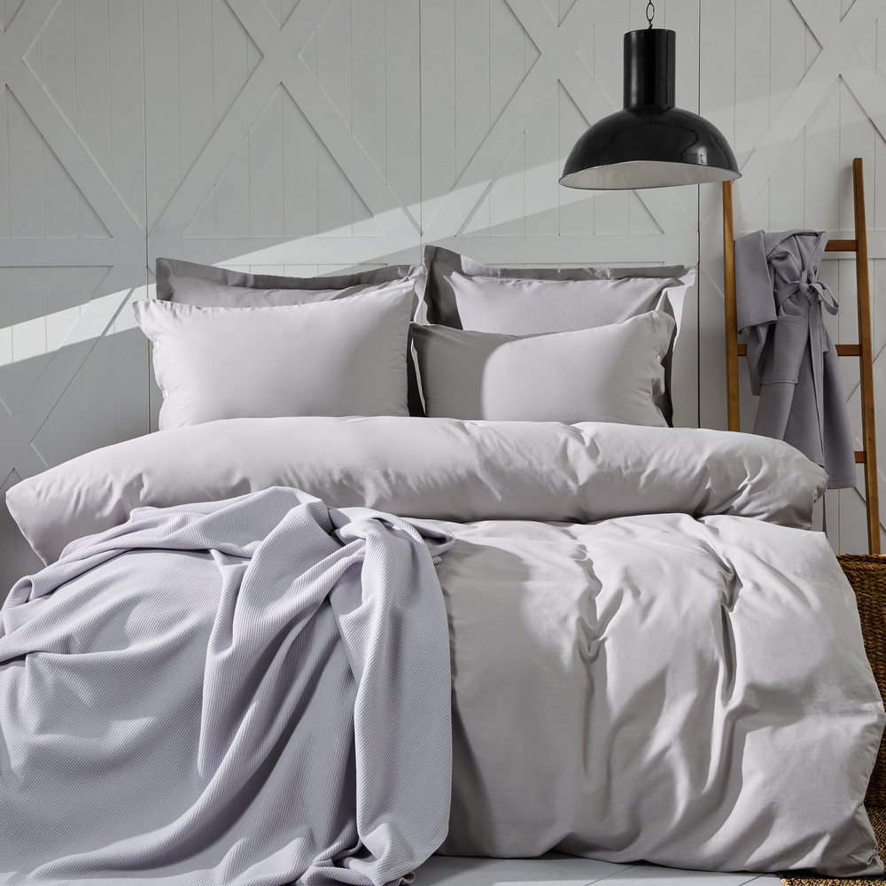 Фото Комплект постельного белья Essential art. Gray в интернет-магазине HP Linen