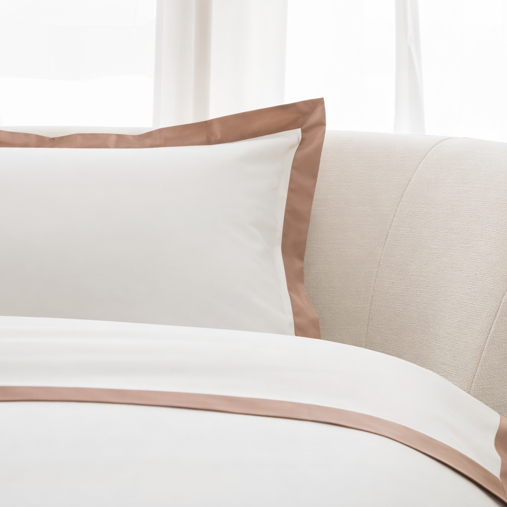 Фото Комплект постельного белья Сатин Volan/Classic art.Ivory в интернет-магазине HP Linen