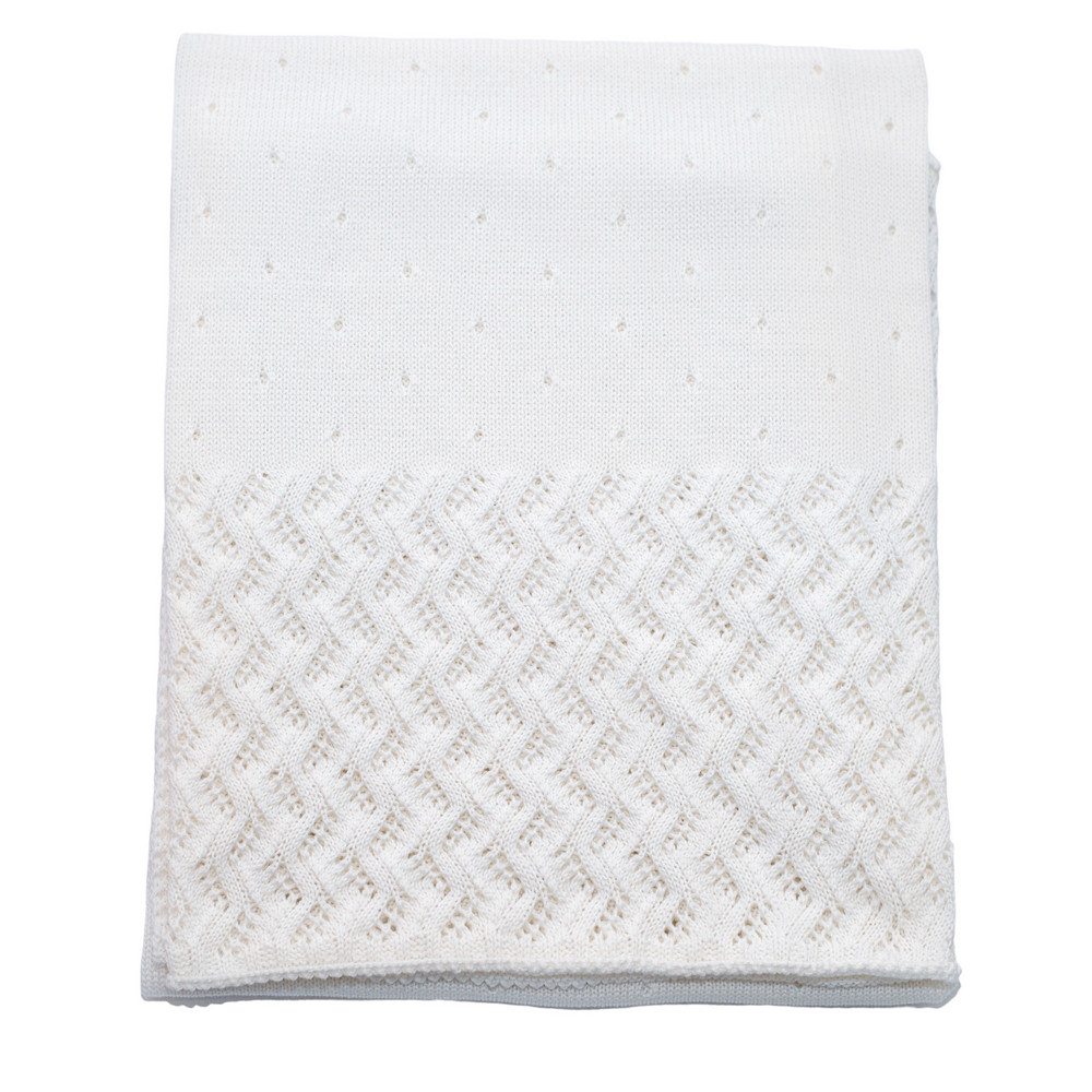 Фото Вязаный плед Lace в интернет-магазине HP Linen