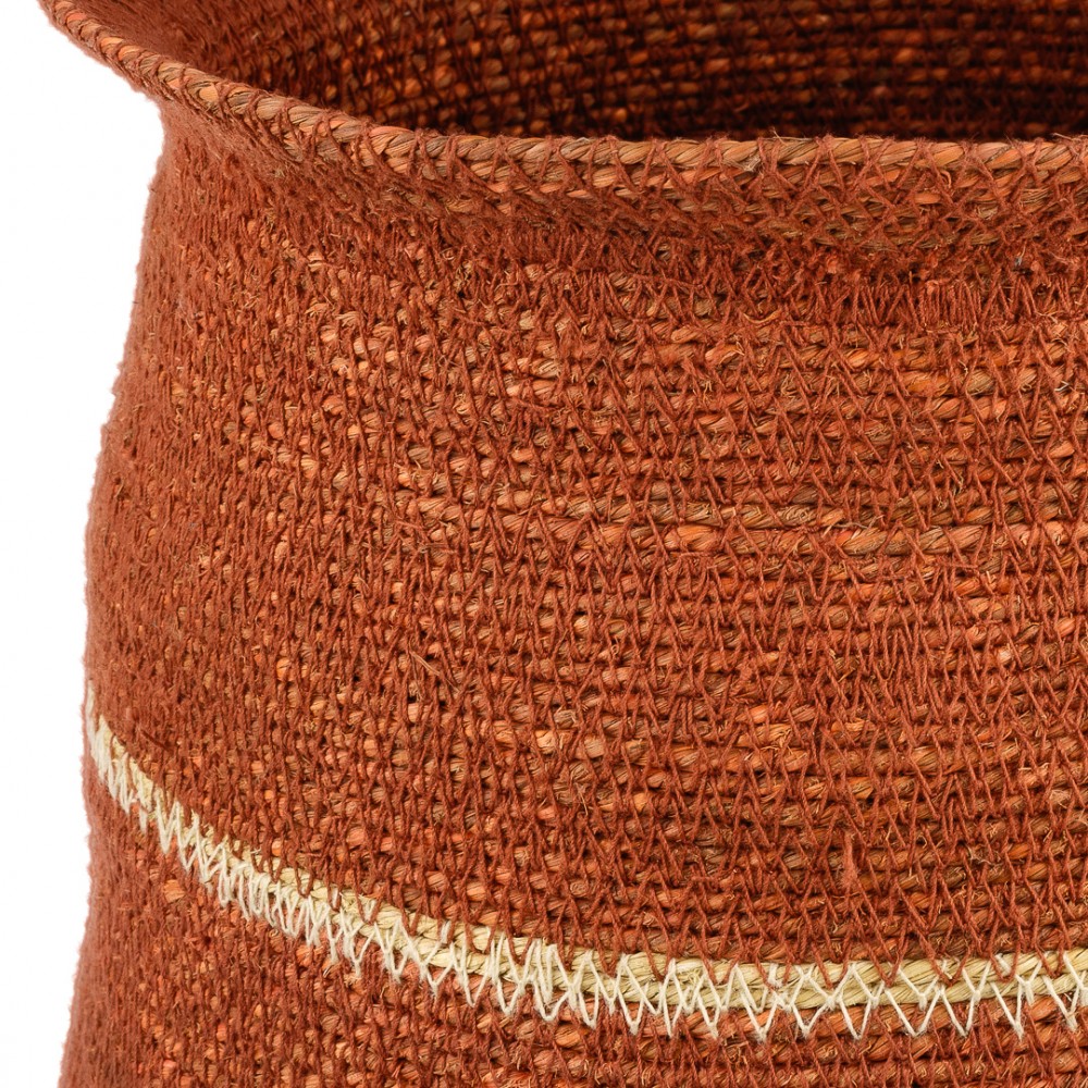 Фото Ваза плетеная декоративная в интернет-магазине HP Linen