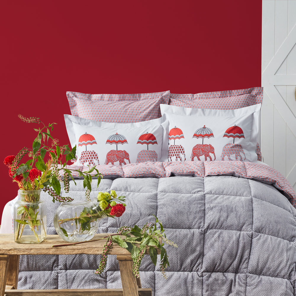 Фото Комплект постельного белья Softly art. Bohemian Scarlet в интернет-магазине HP Linen