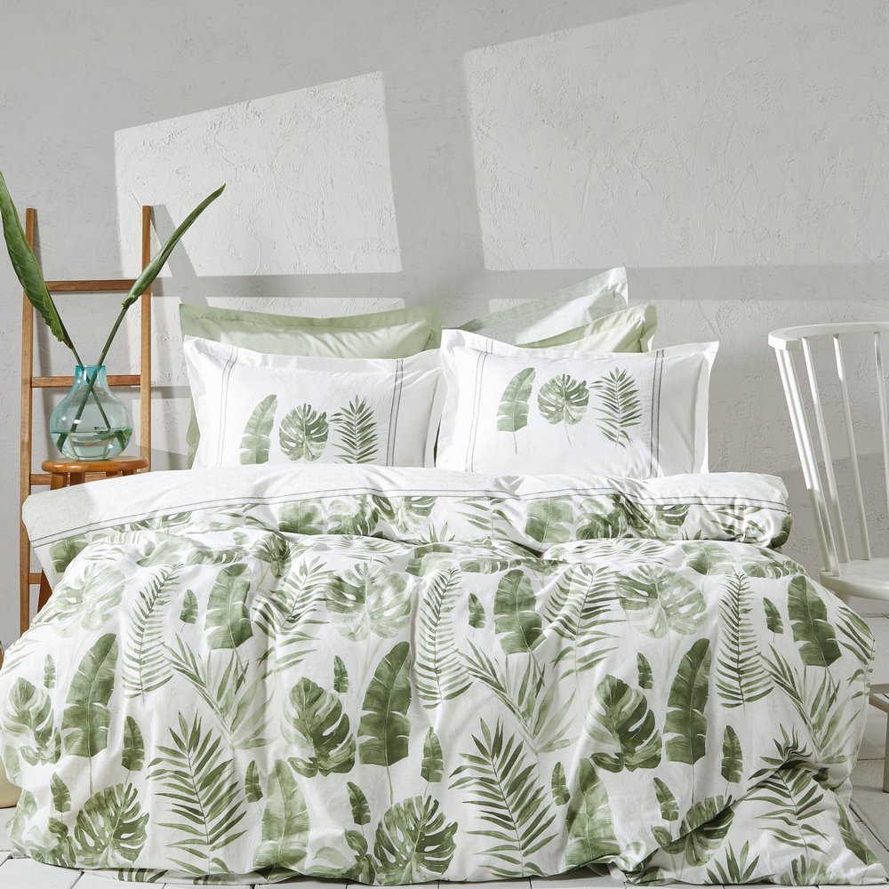 Фото Комплект постельного белья Pelda art. Green в интернет-магазине HP Linen