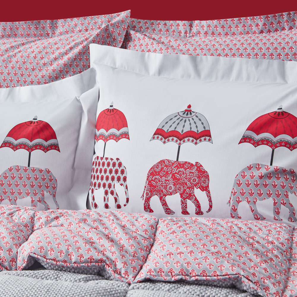 Фото Комплект постельного белья Softly art. Bohemian Scarlet в интернет-магазине HP Linen