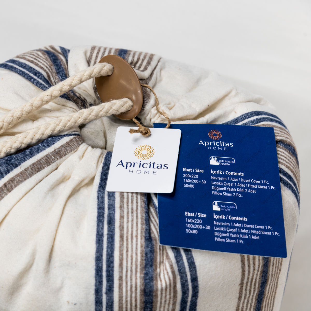 Фото Комплект постельного белья Double Comfort art. Ecru в интернет-магазине HP Linen