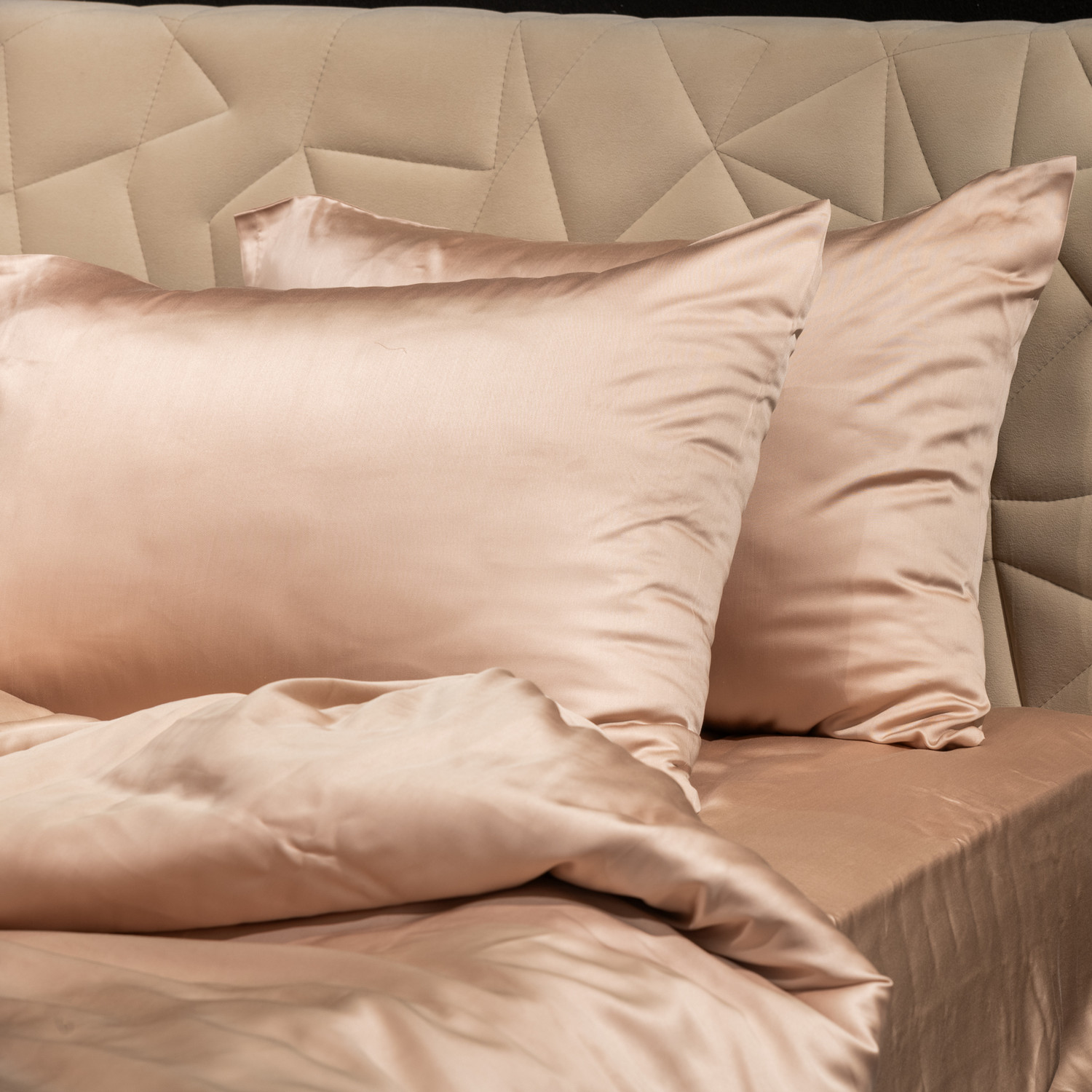Фото Комплект постельного белья Тенсел Easy art.Taupe в интернет-магазине HP Linen